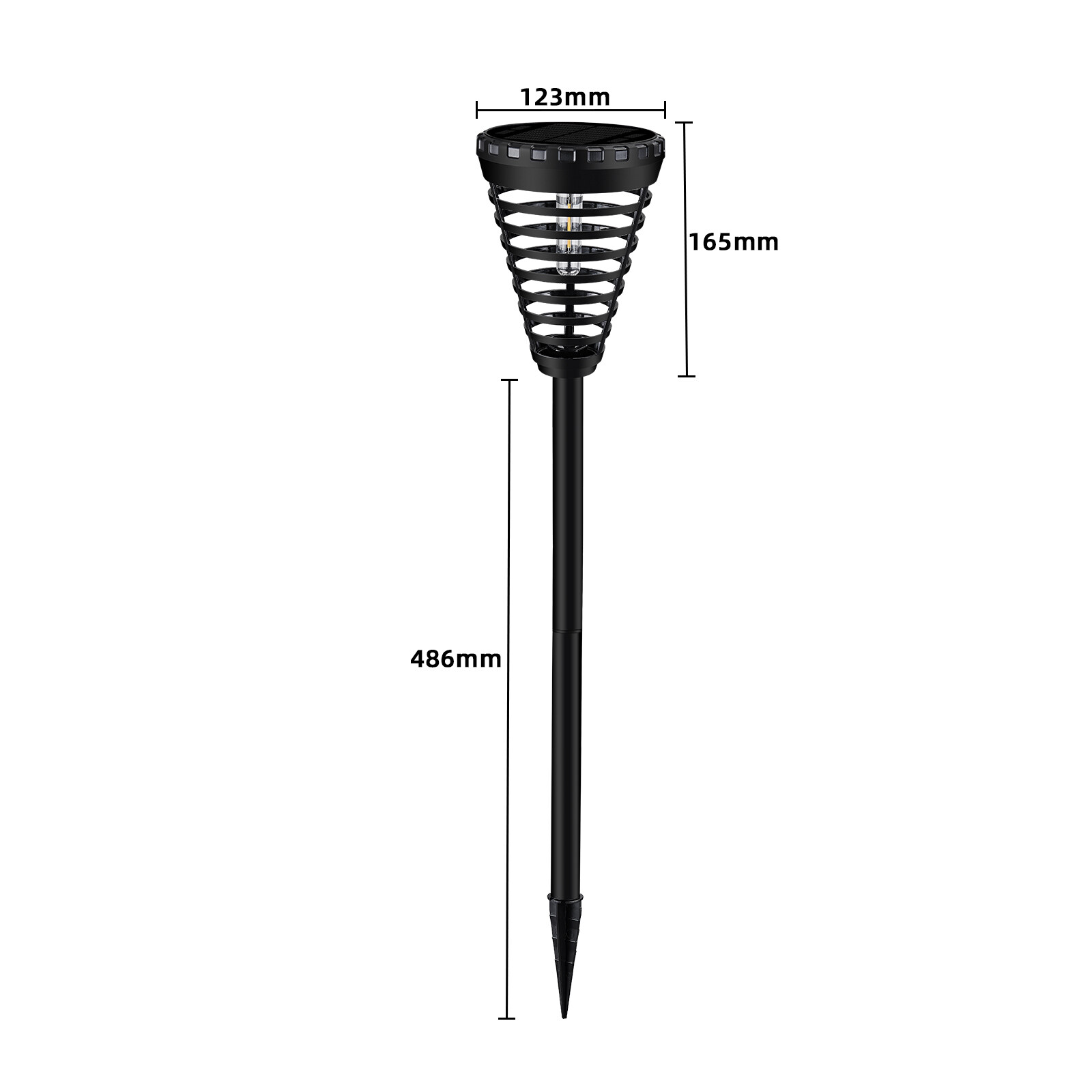 Solar Garden Lamp Post