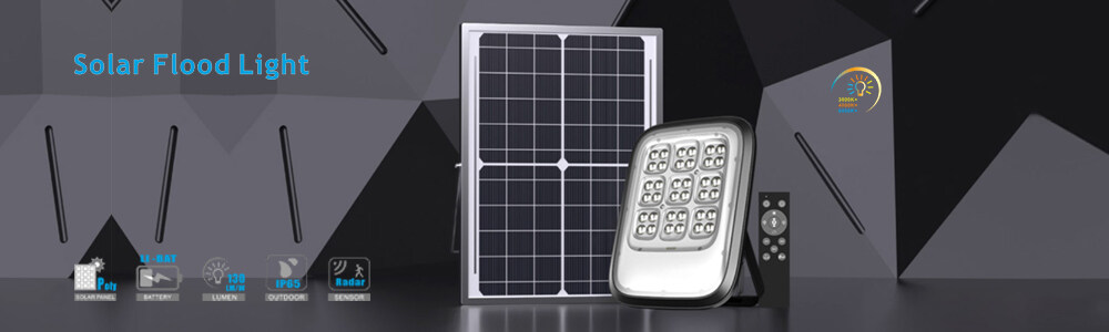 solar floodlight