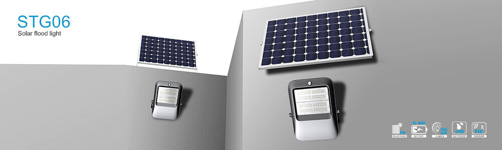 Solar Flood Light With Remote Control