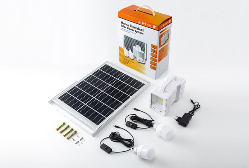 portable solar lighting system