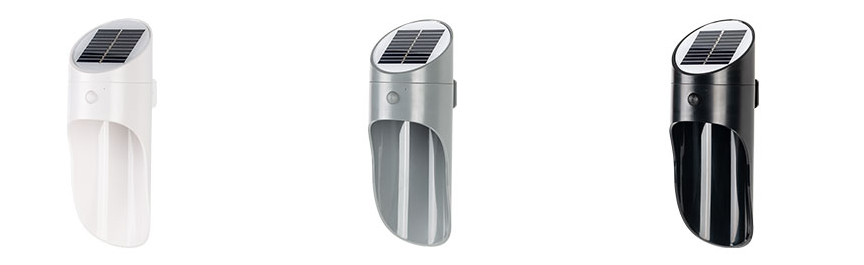 Outdoor Solar Wall Light with Motion Sensor