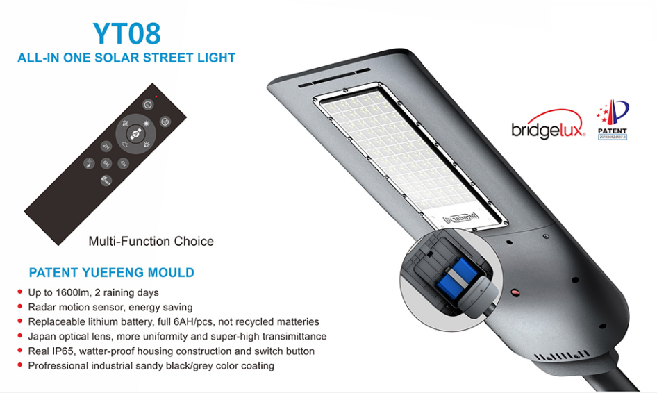 All In One LED Solar Street Lights