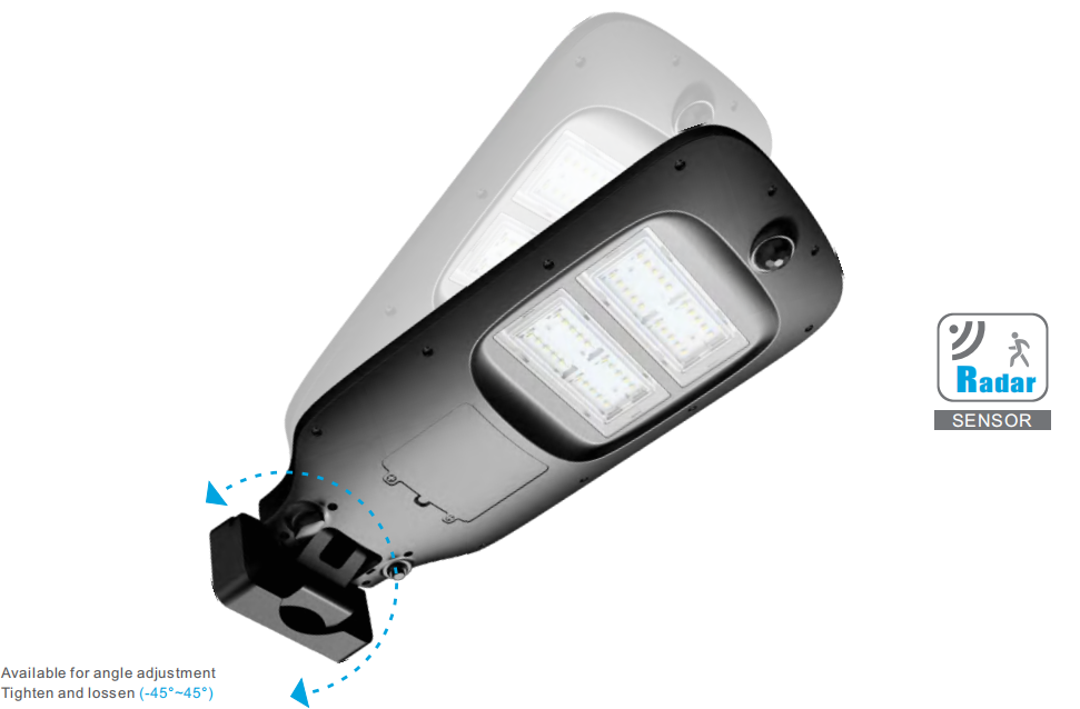 China integrated solar street lights 