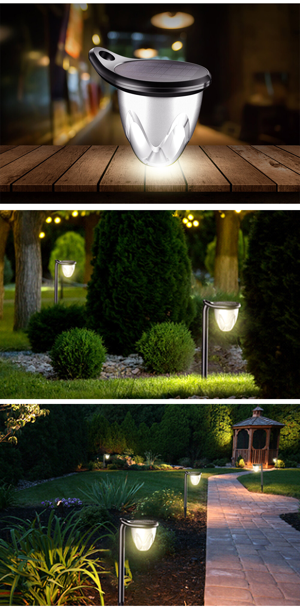 best solar fence lights