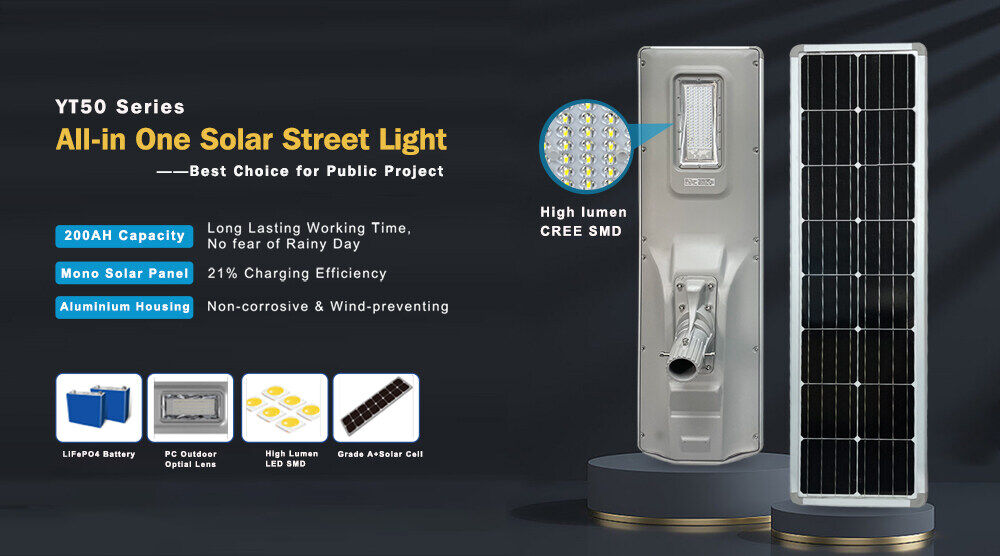 all in one solar street light price